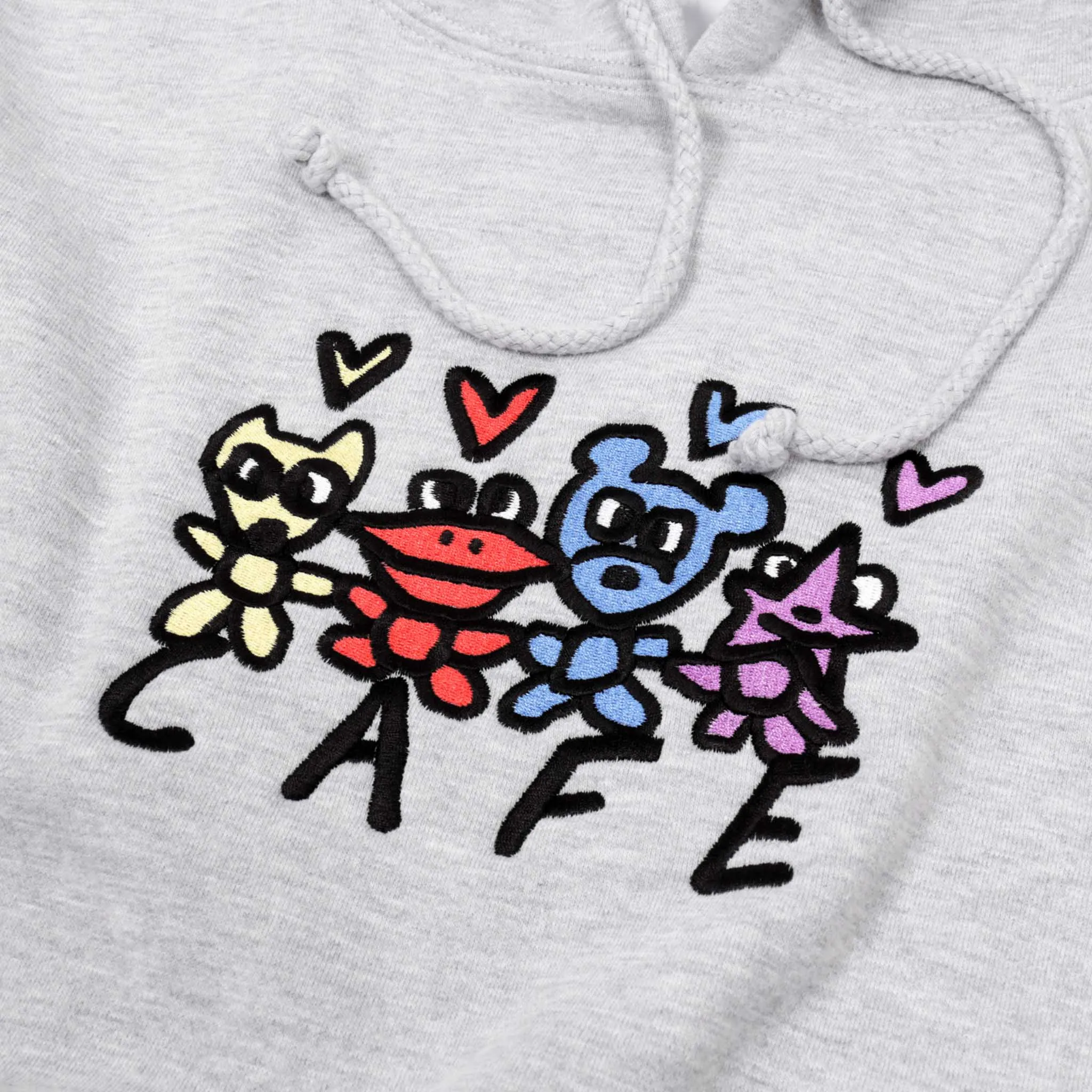 Skateboard Cafe - Pals Pullover Hooded Sweatshirt - Heather Grey