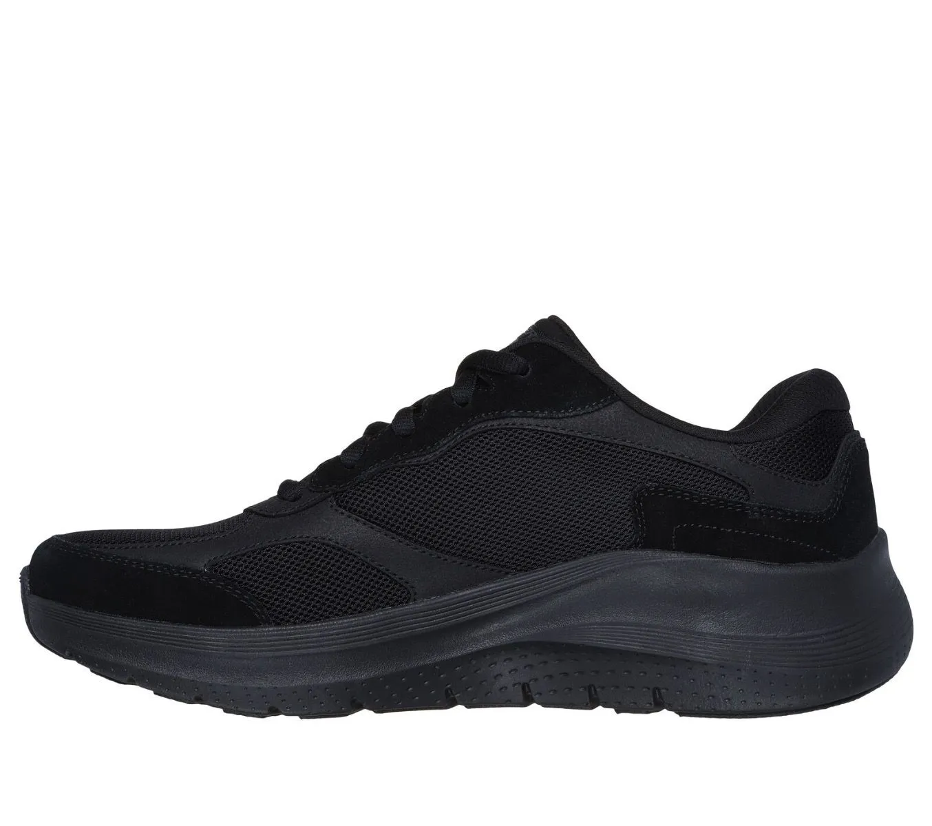 Skechers Arch Fit 2.0 The Keep Lace Up Trainers Black