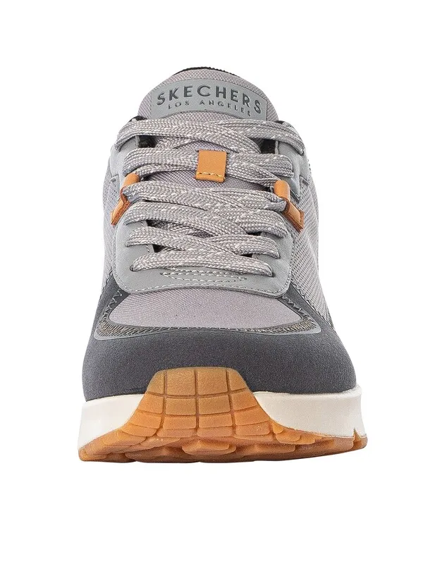 Skechers Uno Layover Trainers - Grey