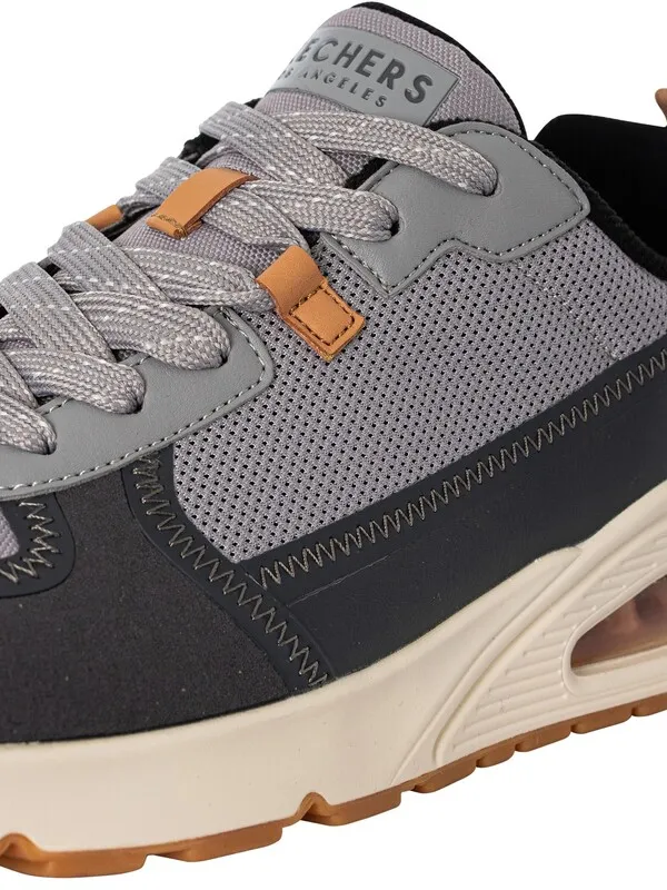 Skechers Uno Layover Trainers - Grey