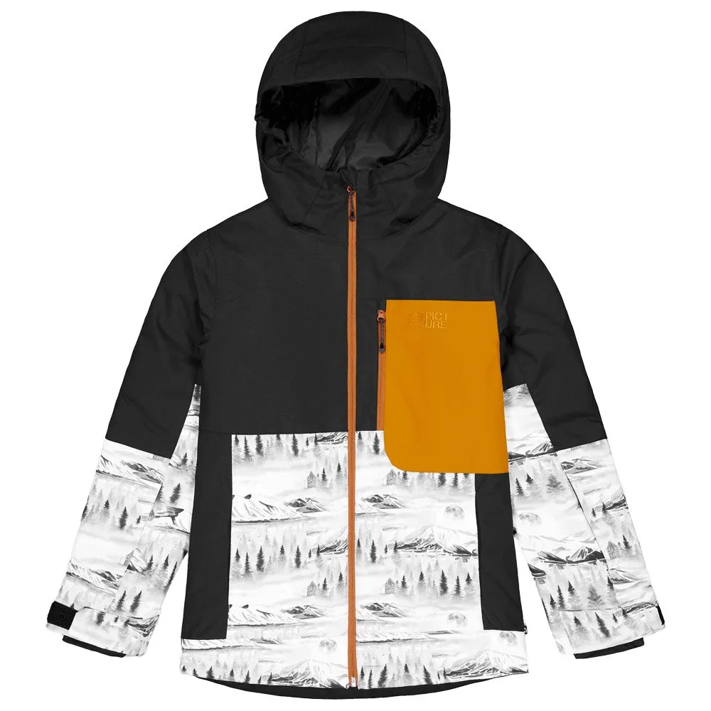 Ski Jacket Picture ---Daumy Black Mood Print Honey