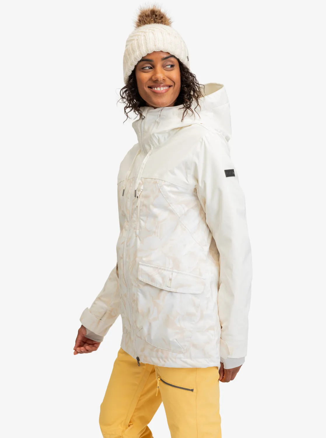 Stated Technical Snow Jacket - Egret Glow