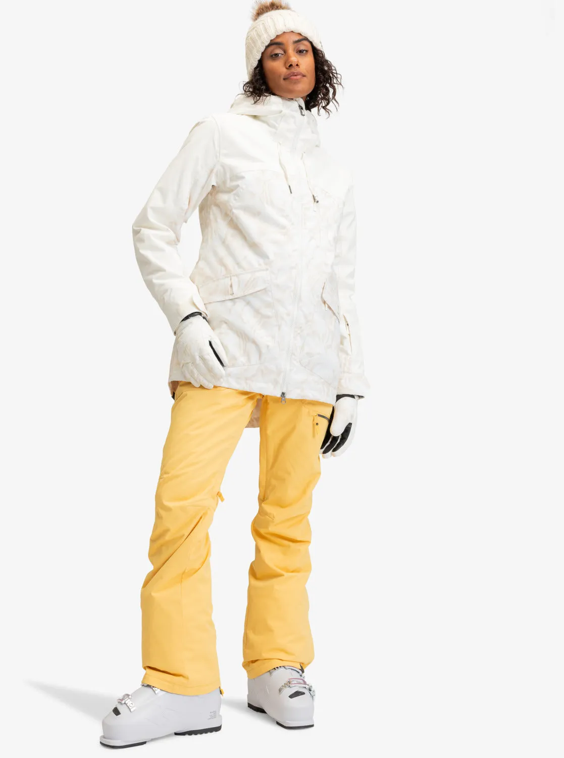 Stated Technical Snow Jacket - Egret Glow