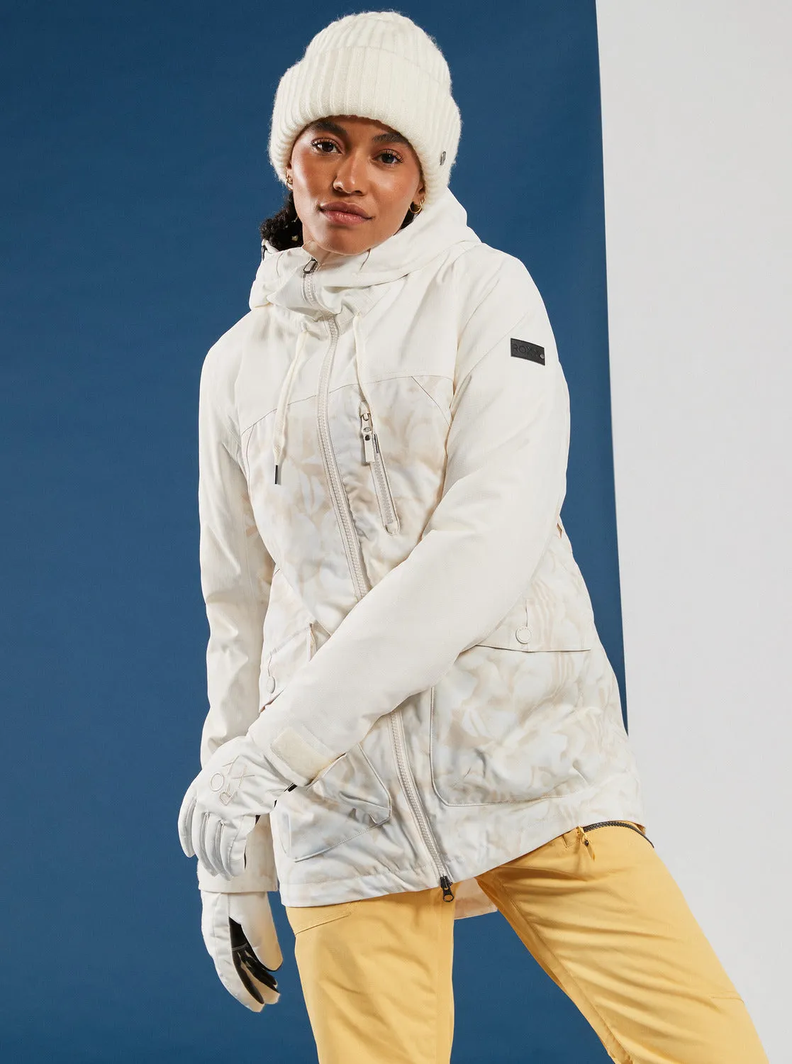 Stated Technical Snow Jacket - Egret Glow