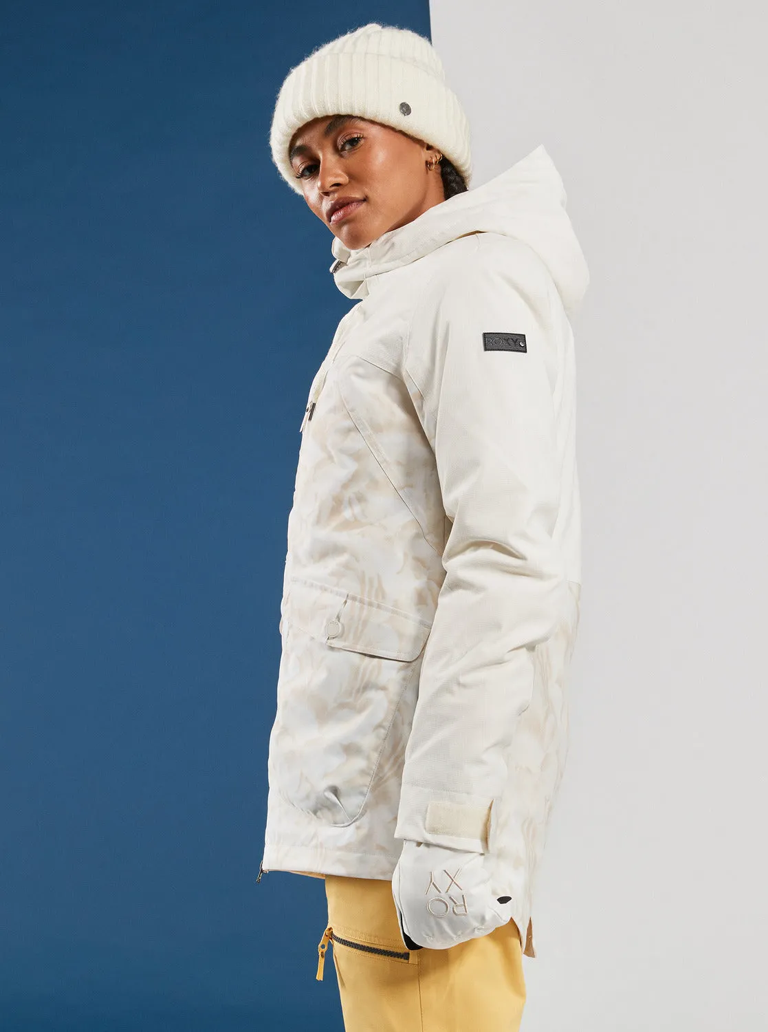 Stated Technical Snow Jacket - Egret Glow