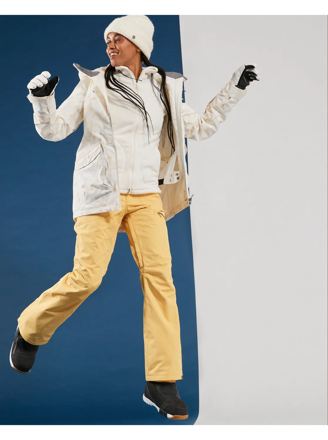 Stated Technical Snow Jacket - Egret Glow