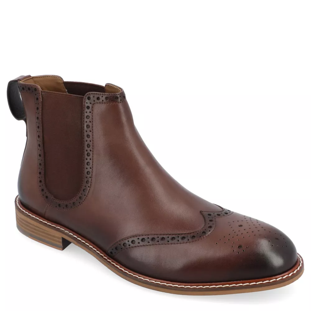 THOMAS & VINE  MENS WATSON WIDE CHELSEA BOOT