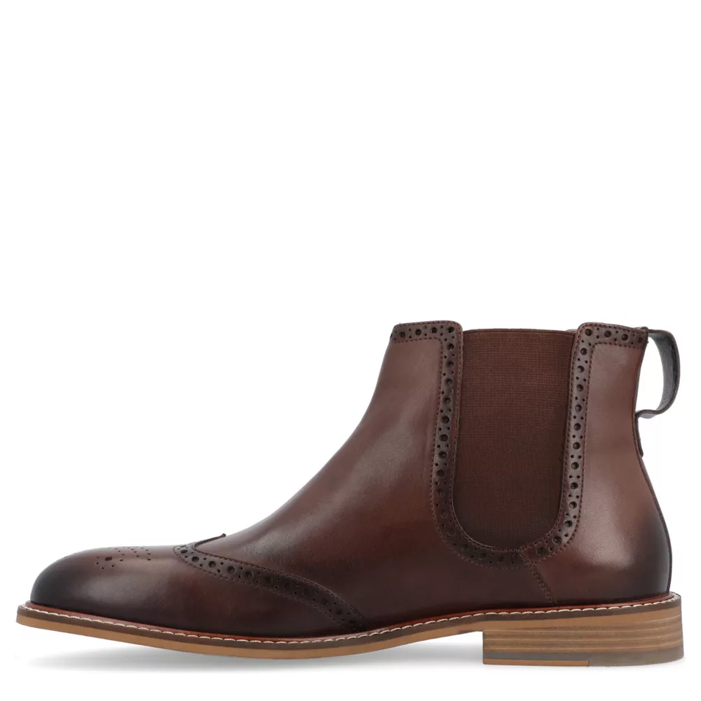 THOMAS & VINE  MENS WATSON WIDE CHELSEA BOOT