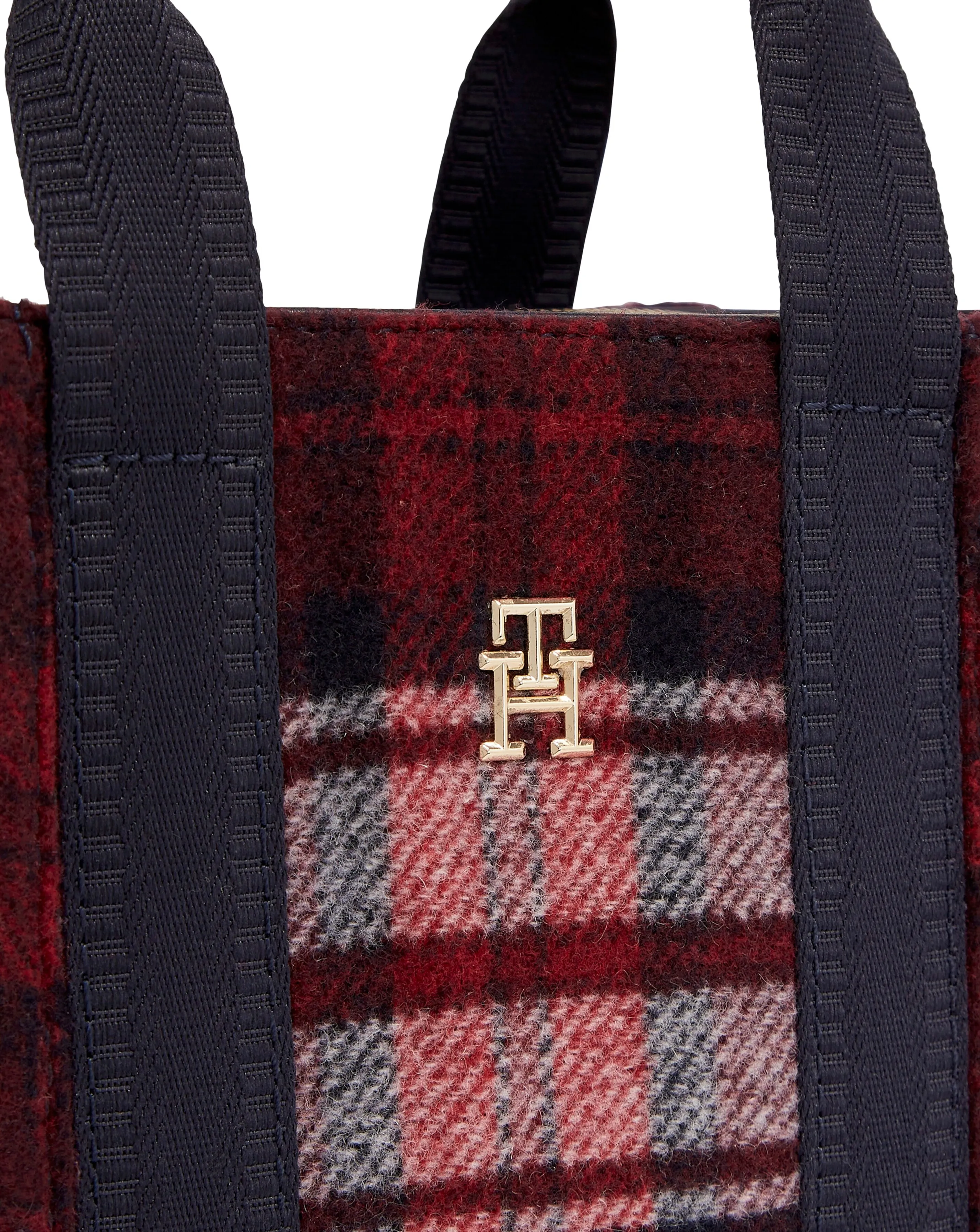 Tommy Hilfiger Identity Small Tote Check | Simply Be