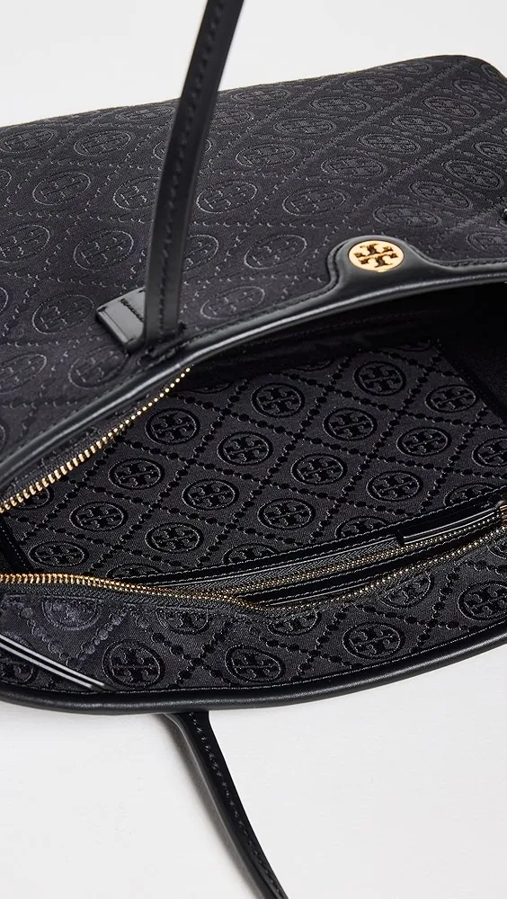 Tory Burch   T Monogram Small Zip Tote 