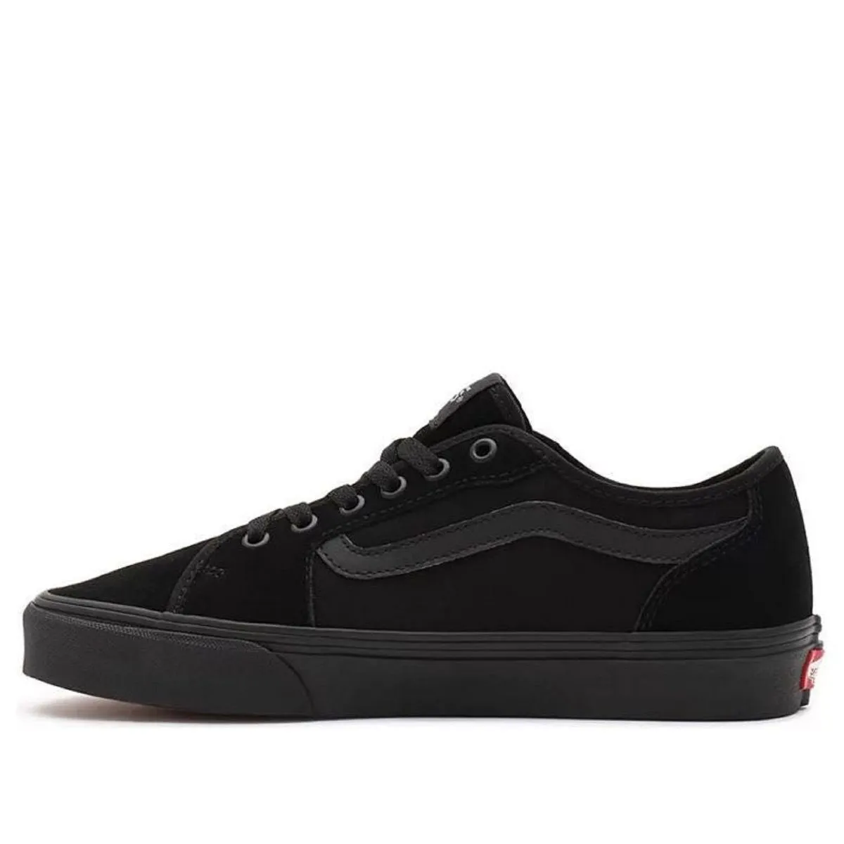 VANS Filmore Decon Suede Canvas Trainers Black/Black