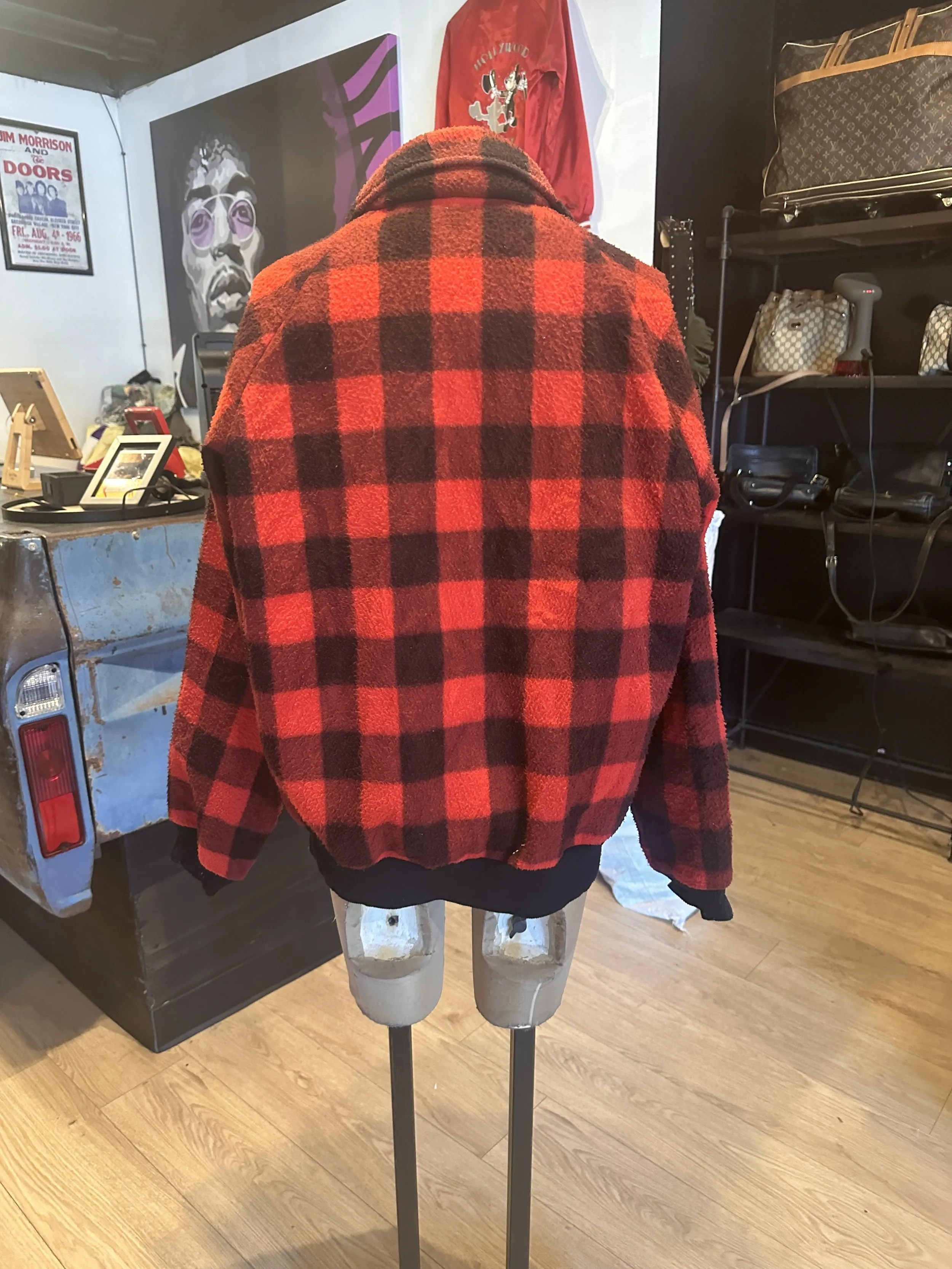 Vintage LL Bean Buffalo Plaid Jacket —          Star Struck Vintage