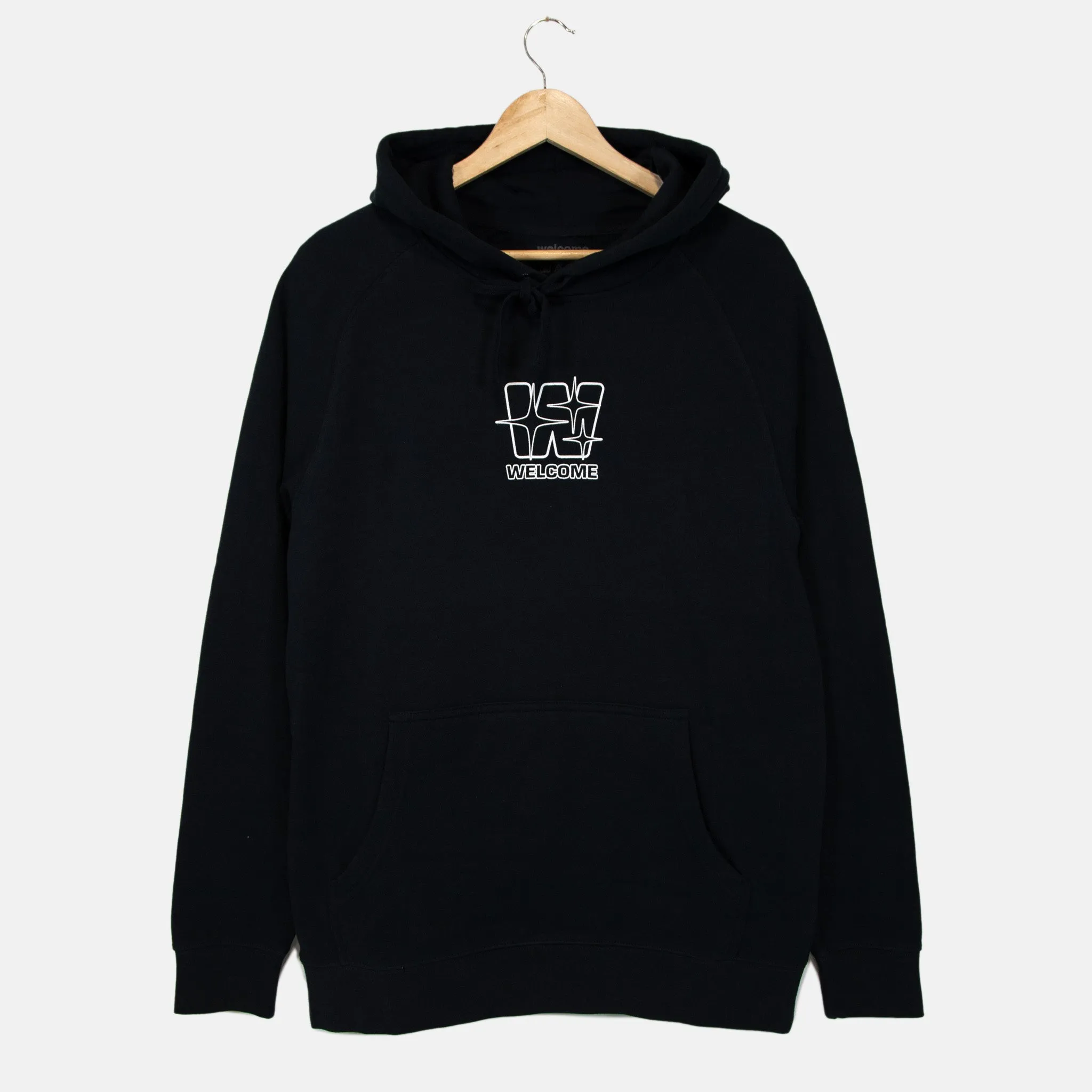 Welcome Skate Store - W3 Pullover Hooded Sweatshirt - Navy